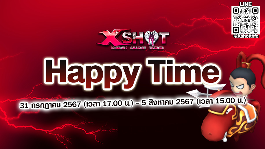Xshot Happy Time Happy Weekend !!!